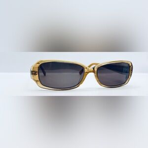 Valenciaga VC811 Brown Translucent Oval Sunglasses Frames Only
